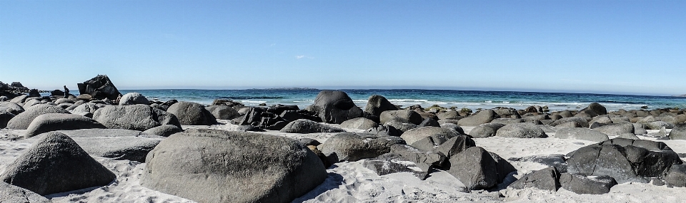 Praia paisagem mar costa