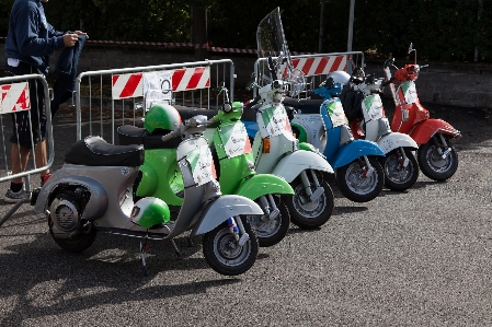 Gathering meeting vehicle motorcycle Photo