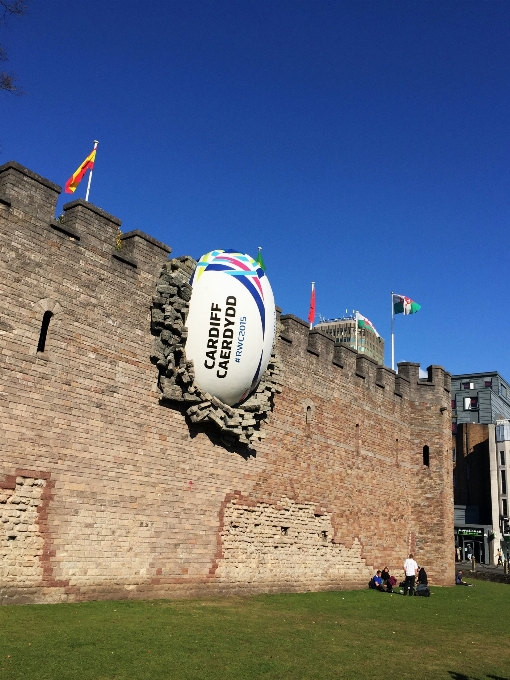 Town wall castle rugby