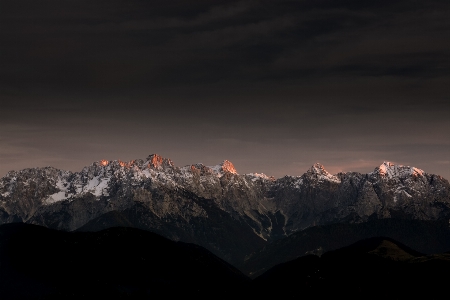 Landscape nature mountain snow Photo