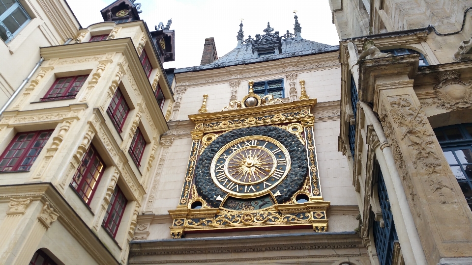 Clock building france tower