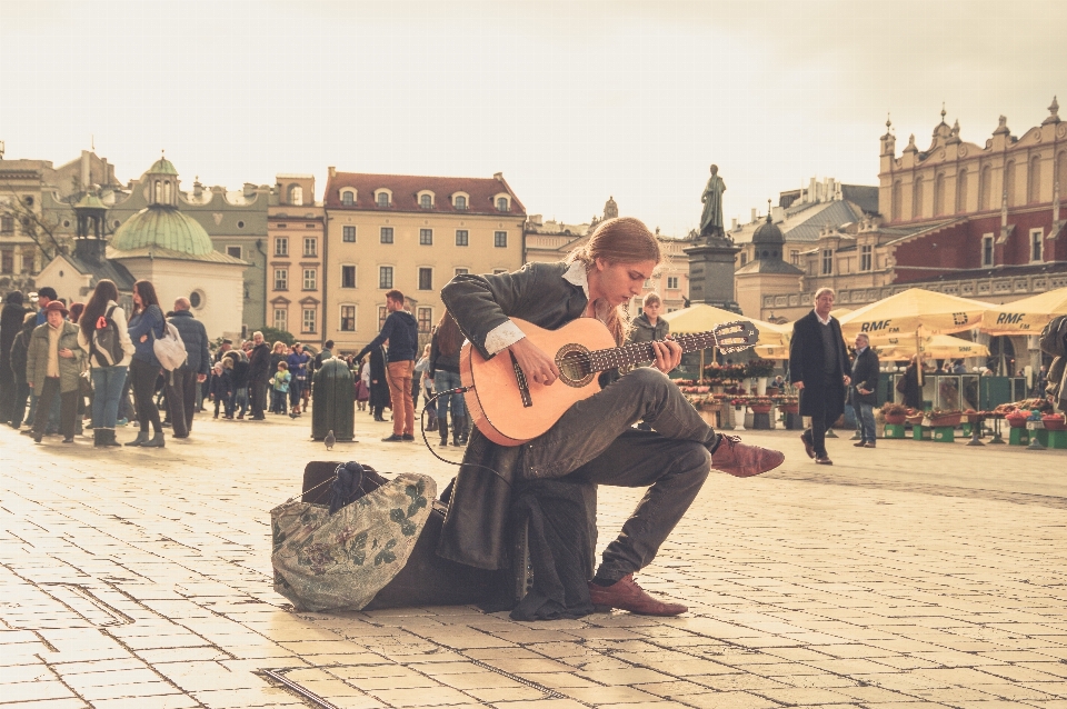 Musik menschen gitarre akustische