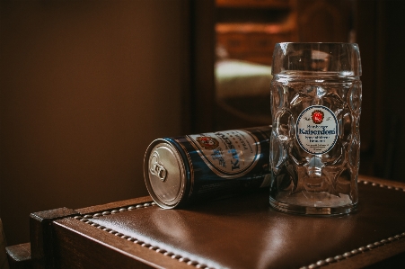 Glass bar drink mug Photo