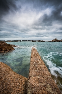 Beach landscape sea coast Photo