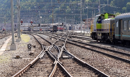 Track railway train transport Photo