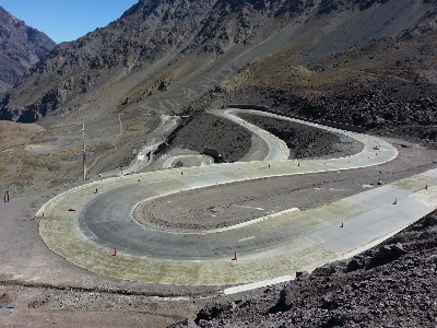 Foto Montaña camino carretera suelo