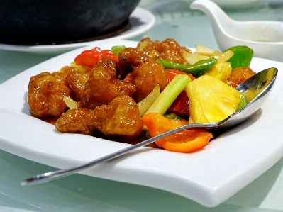 甘い アジア人 皿 食事 写真