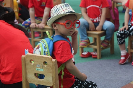 Play chair boy cute Photo