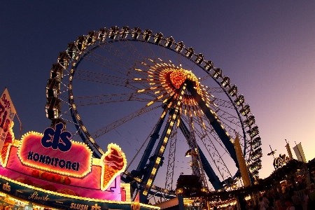 Recreation ferris wheel amusement park Photo