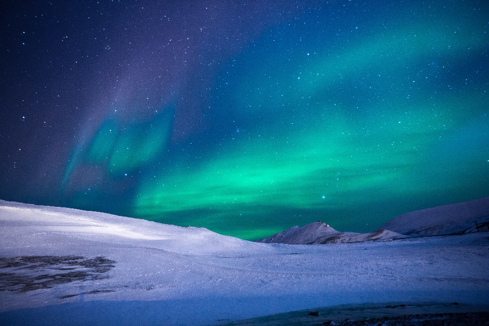 Nature mountain night photography