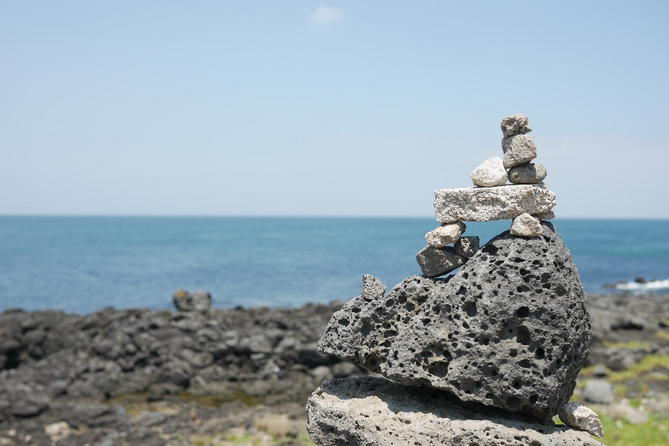 海滩 景观 海 海岸