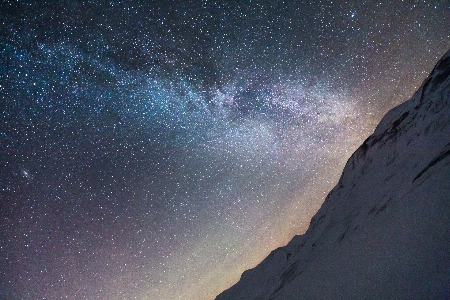 Nature snow sky night Photo