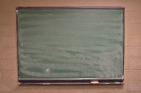 Window glass green blackboard Photo