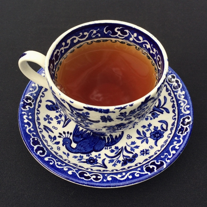 Tè tazza piattino ceramica
