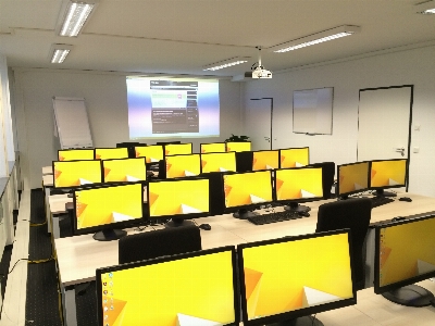 Auditorium office furniture room Photo