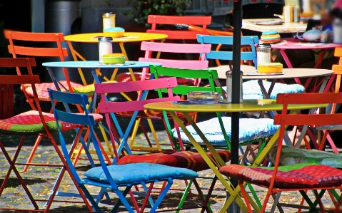 Cafe play chair seat Photo