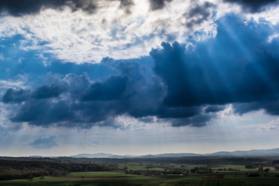 Paesaggio natura orizzonte nube