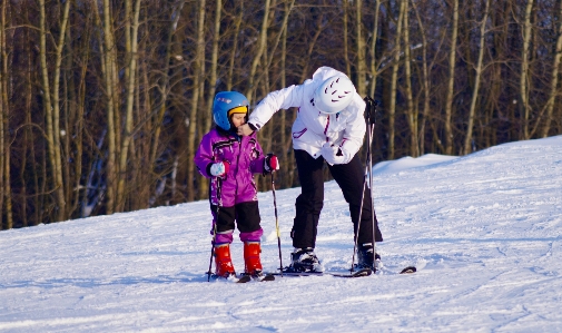 Snow winter skiing season Photo