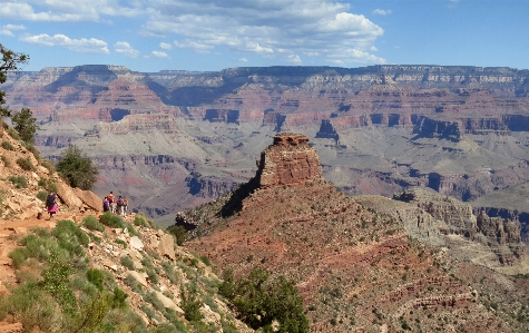 Landscape rock hiking trail Photo