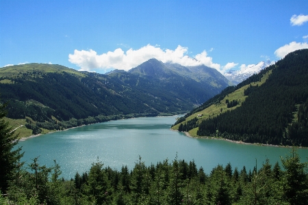 風景 水 自然 山 写真