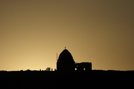 Horizont silhouette himmel sonnenaufgang Foto