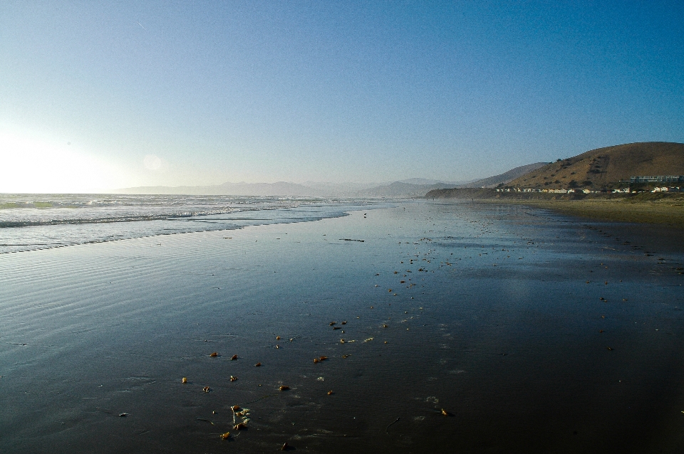 Praia paisagem mar costa