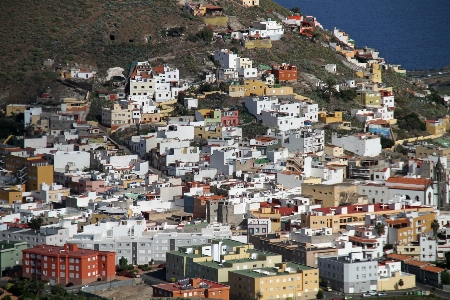 Coast skyline town city Photo