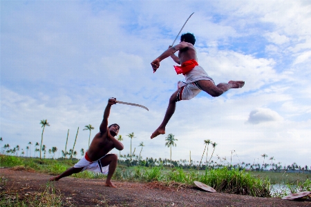 People sport jumping extreme Photo