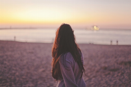 Beach sea sand ocean Photo