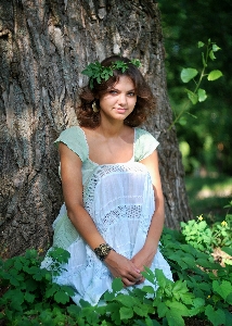 Tree nature forest person Photo