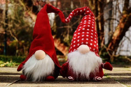 Foto Doce bonitinho vermelho feriado