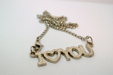 Chain love heart metal Photo