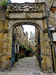 Die architektur straße stadt gasse Foto