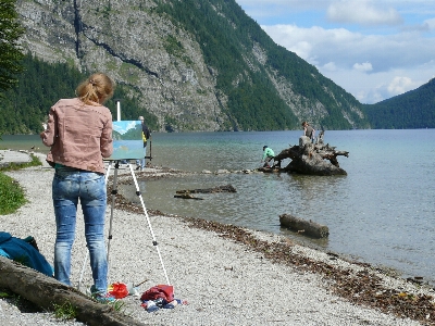 Landscape sea nature walking Photo