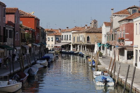 Foto Dock bote ciudad canal
