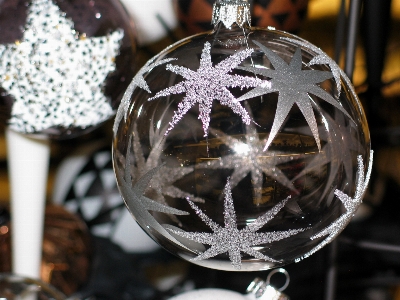 Structure star glass decoration Photo