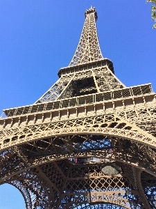 Foto Parigi torre punto di riferimento facciata
