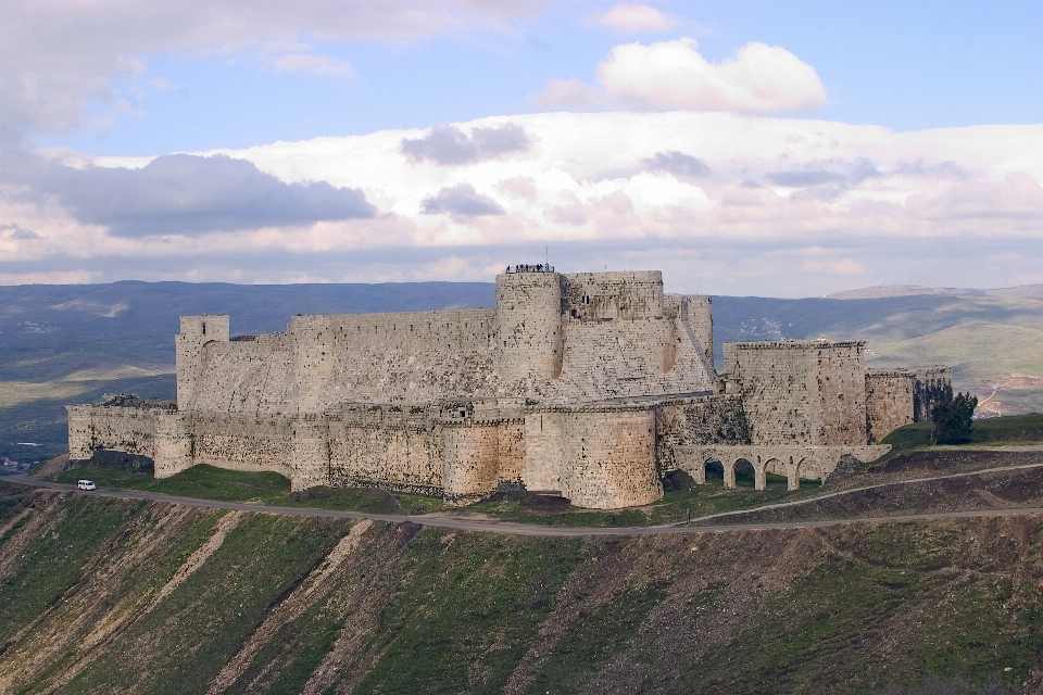 Hill building chateau castle