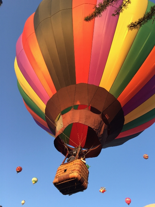 Aire globo aerostático aeronave