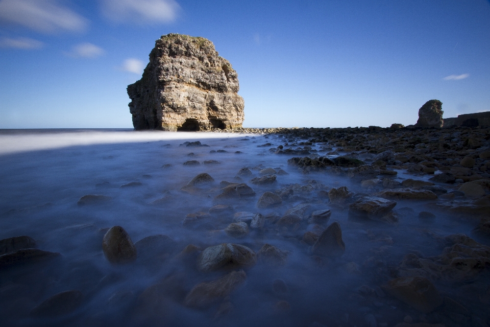 Beach landscape sea coast