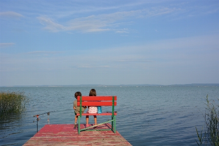 Foto Pantai laut pesisir air