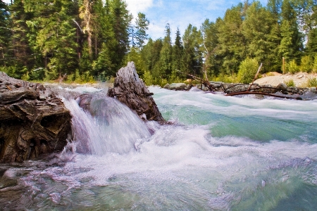 Foto Paesaggio acqua natura cascata