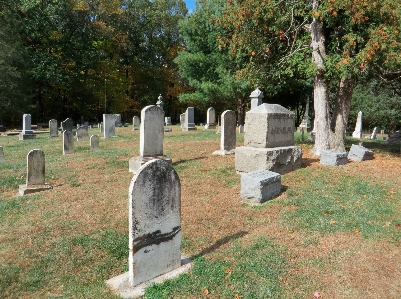 Old spooky stone monument Photo