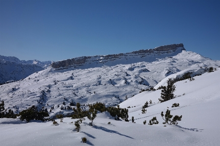 Foto All'aperto montagna nevicare inverno