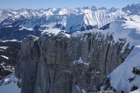 Foto Exterior rock montaña nieve