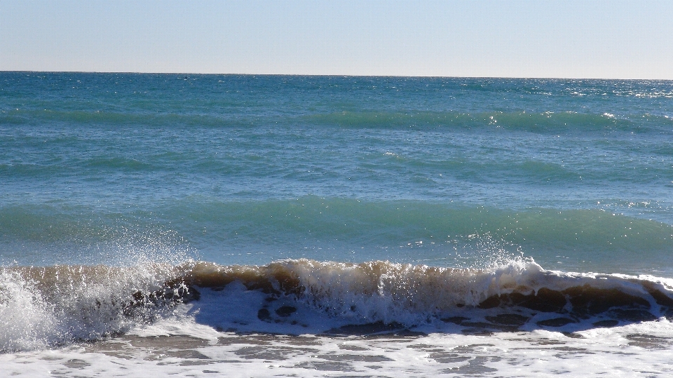 Spiaggia mare costa acqua