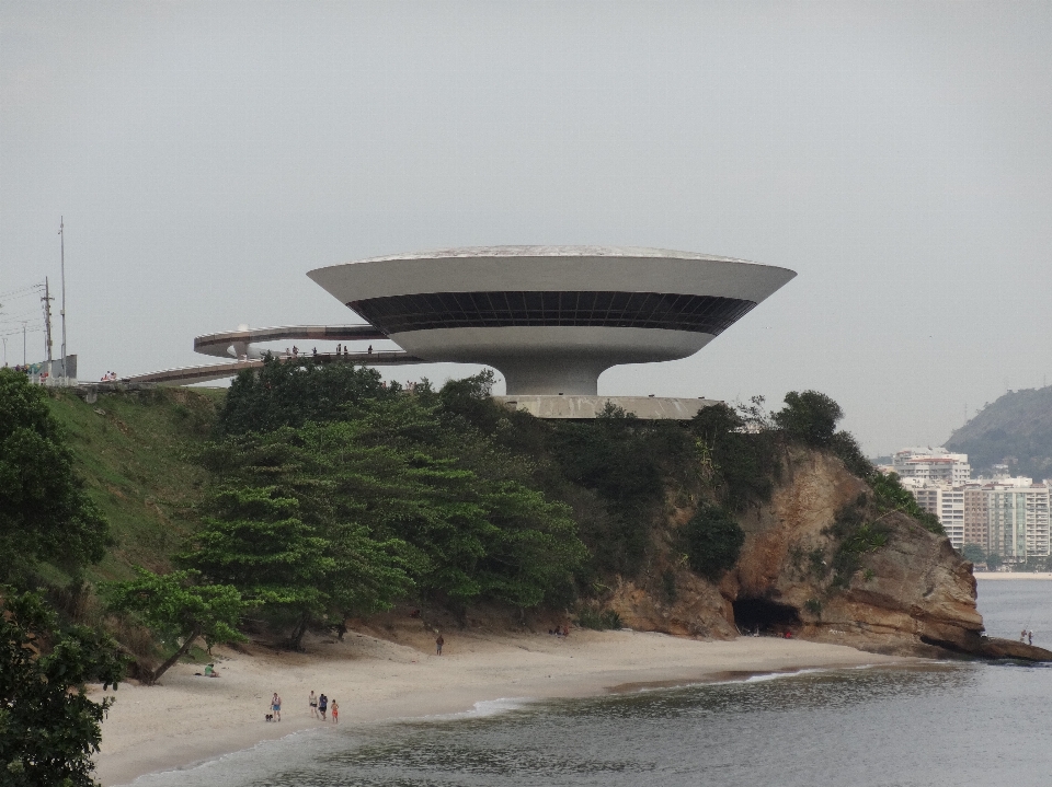 Playa mar costa estructura