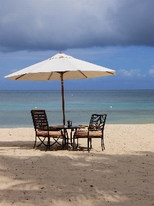 Table beach sea coast Photo