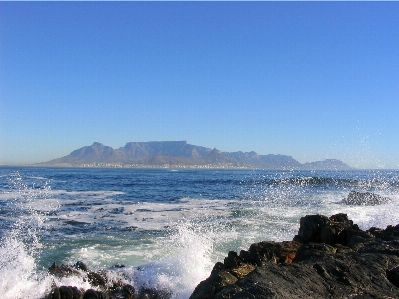 Table beach sea coast Photo