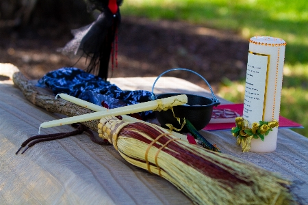 Photo Mariage wiccan
 cérémonie celtique